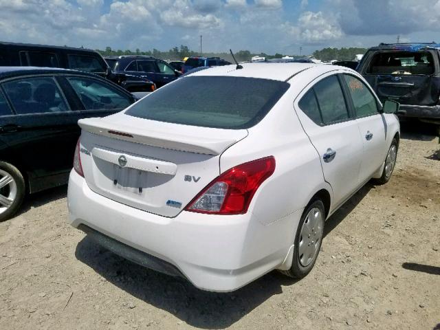 3N1CN7AP5GL826944 - 2016 NISSAN VERSA S WHITE photo 4