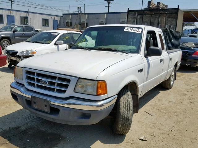 1FTYR14E41PA55788 - 2001 FORD RANGER SUP WHITE photo 2