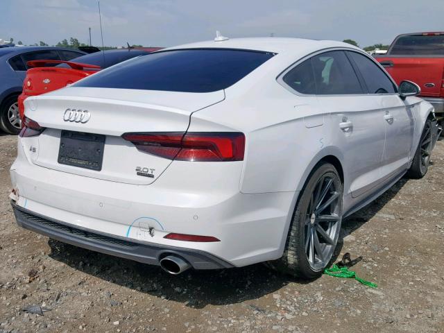 WAUENCF52JA048619 - 2018 AUDI A5 PREMIUM WHITE photo 4