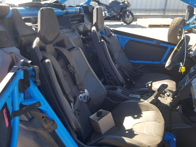 3JBVVAW47JK001439 - 2018 CAN-AM MAVERICK X BLUE photo 6