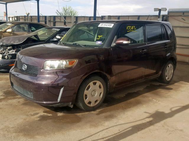 JTLKE50E591073394 - 2009 TOYOTA SCION XB 栗色 照片 2