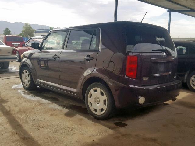 JTLKE50E591073394 - 2009 TOYOTA SCION XB 栗色 照片 3
