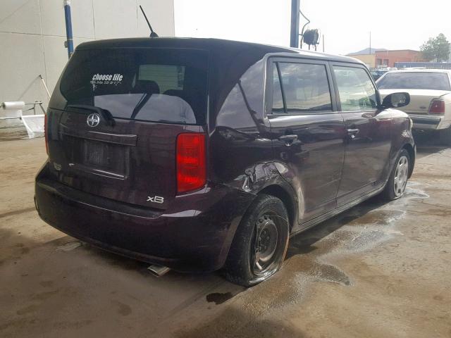 JTLKE50E591073394 - 2009 TOYOTA SCION XB 栗色 照片 4