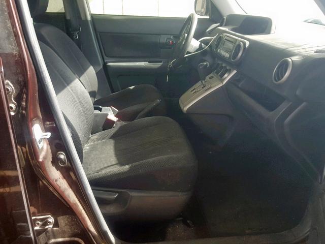 JTLKE50E591073394 - 2009 TOYOTA SCION XB 栗色 照片 5
