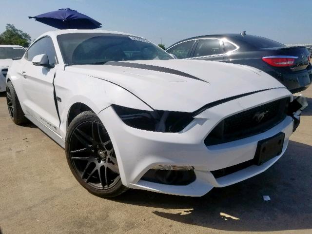 1FA6P8CF8H5281179 - 2017 FORD MUSTANG GT WHITE photo 1