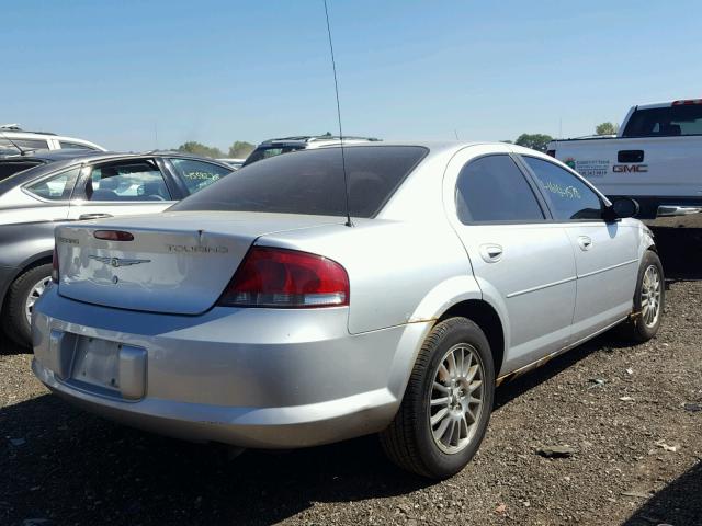 1C3EL56R25N583203 - 2005 CHRYSLER SEBRING TO SILVER photo 4