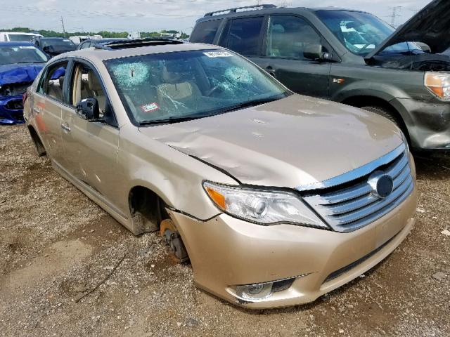 4T1BK3DB9BU376994 - 2011 TOYOTA AVALON BAS GOLD photo 1