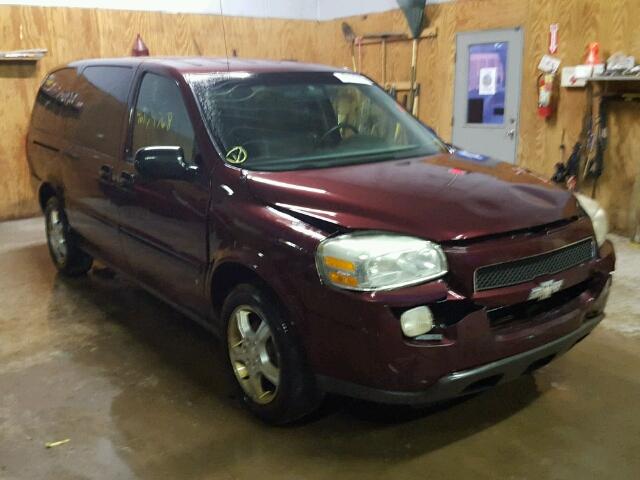 1GNDV23167D108149 - 2007 CHEVROLET UPLANDER L BURGUNDY photo 1