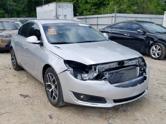 2G4GL5EX3H9194657 - 2017 BUICK REGAL SPOR SILVER photo 1