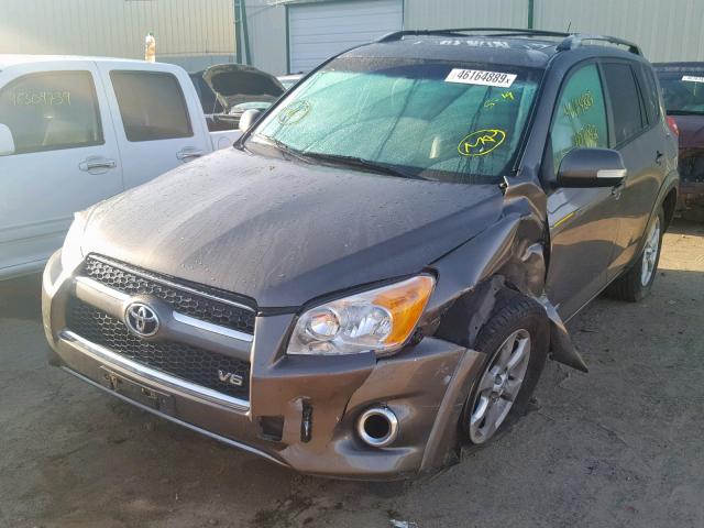 2T3DK4DV0CW080781 - 2012 TOYOTA RAV4 LIMIT TAN photo 2