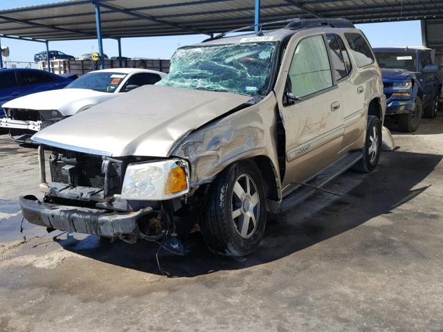 1GKES16S856199290 - 2005 GMC ENVOY XL GOLD photo 2