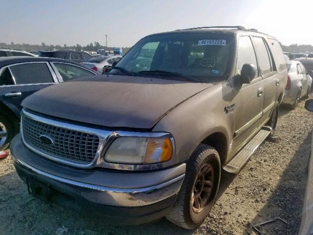 1FMRU15W81LA07479 - 2001 FORD EXPEDITION TAN photo 2