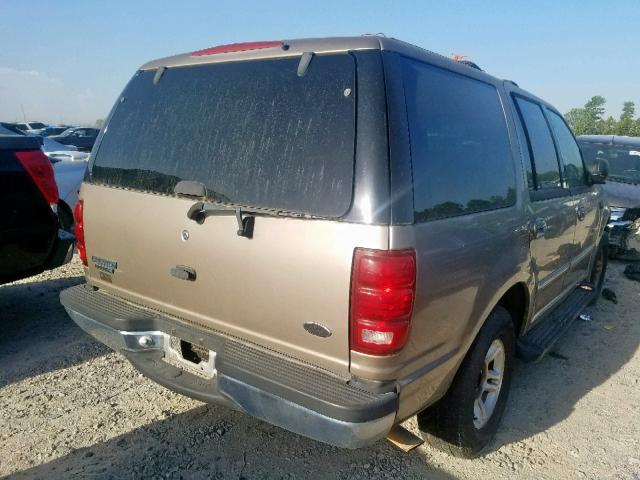 1FMRU15W81LA07479 - 2001 FORD EXPEDITION TAN photo 4