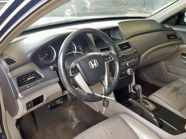 1HGCP26898A149113 - 2008 HONDA ACCORD EXL BLUE photo 9