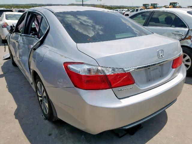 1HGCR2F36DA189545 - 2013 HONDA ACCORD LX SILVER photo 3