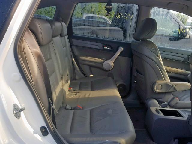 JHLRE48757C018295 - 2007 HONDA CR-V EXL WHITE photo 6