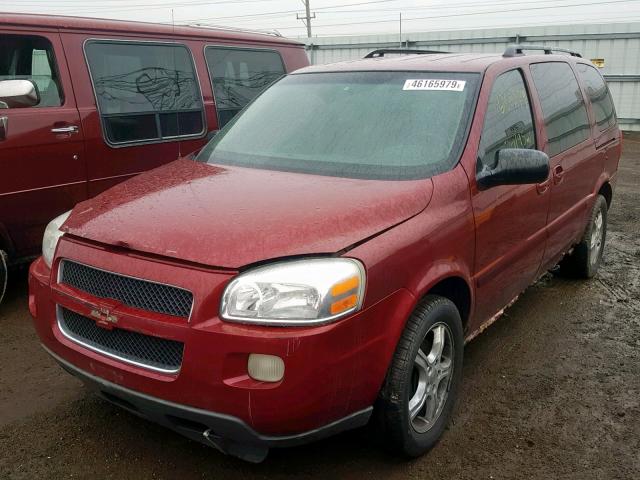 1GNDV23LX5D182690 - 2005 CHEVROLET UPLANDER L RED photo 2