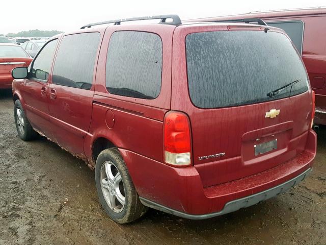 1GNDV23LX5D182690 - 2005 CHEVROLET UPLANDER L RED photo 3