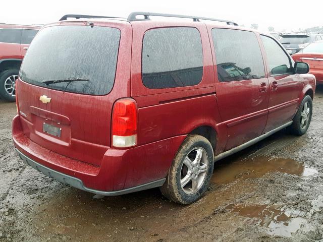 1GNDV23LX5D182690 - 2005 CHEVROLET UPLANDER L RED photo 4