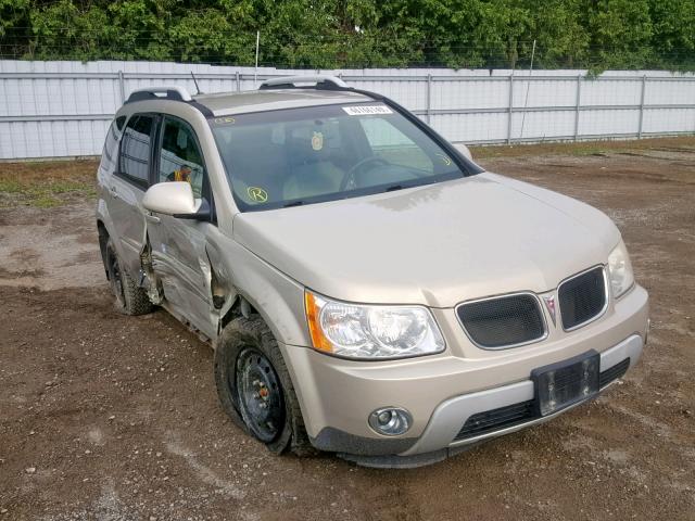 2CKDL33F996211530 - 2009 PONTIAC TORRENT BEIGE photo 1