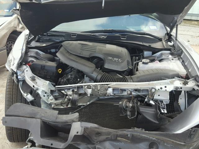 2C3CDXHGXHH553648 - 2017 DODGE CHARGER SX GRAY photo 7