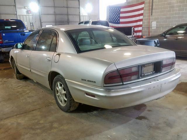 1G4CW54K324237870 - 2002 BUICK PARK AVENU SILVER photo 3