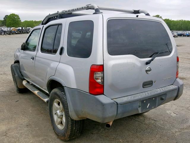 5N1ED28Y64C612445 - 2004 NISSAN XTERRA XE SILVER photo 3