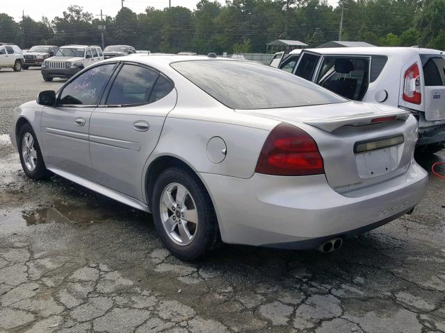 2G2WS522151288658 - 2005 PONTIAC GRAND PRIX SILVER photo 3