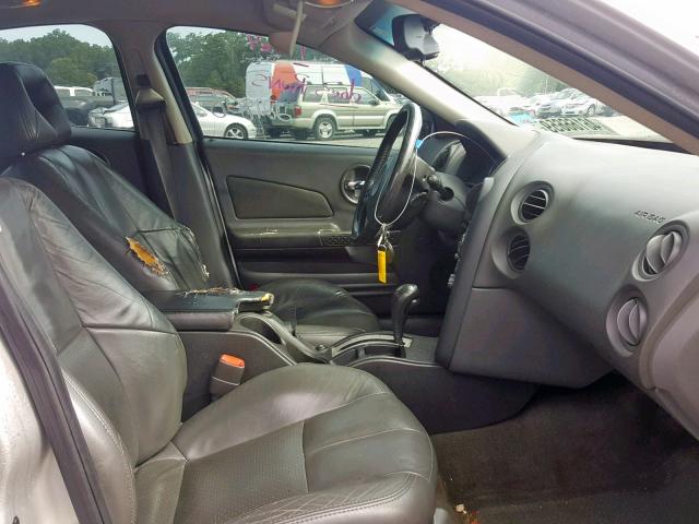 2G2WS522151288658 - 2005 PONTIAC GRAND PRIX SILVER photo 5