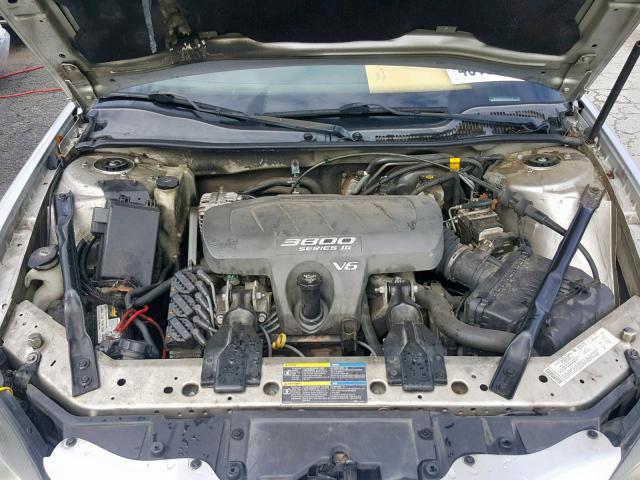 2G2WS522151288658 - 2005 PONTIAC GRAND PRIX SILVER photo 7