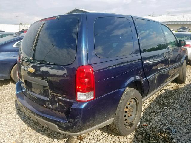 1GNDV23LB6D154633 - 2006 CHEVROLET UPLANDER L 蓝色 照片 4