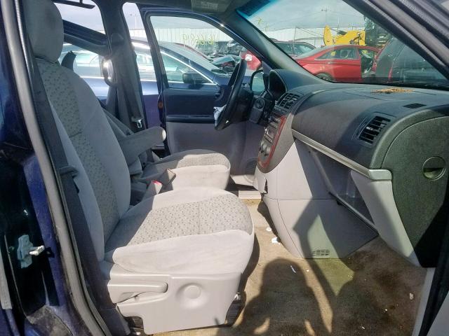 1GNDV23LB6D154633 - 2006 CHEVROLET UPLANDER L 蓝色 照片 5