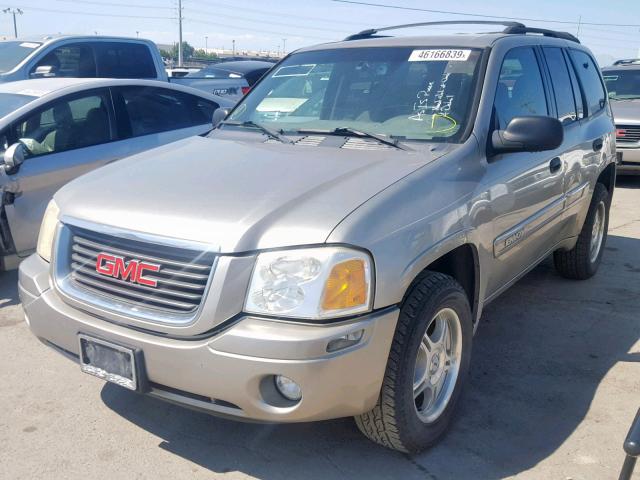 1GKDT13S922444081 - 2002 GMC ENVOY SILVER photo 2