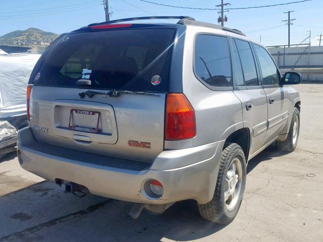 1GKDT13S922444081 - 2002 GMC ENVOY SILVER photo 4