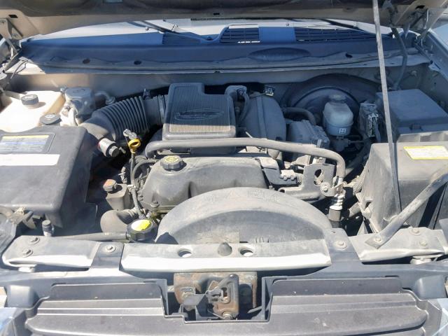 1GKDT13S922444081 - 2002 GMC ENVOY SILVER photo 7