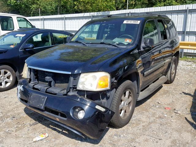 1GKDT13S832310325 - 2003 GMC ENVOY BLACK photo 2