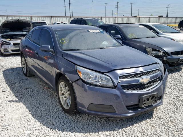 1G11D5SR7DF253832 - 2013 CHEVROLET MALIBU 1LT BLUE photo 1