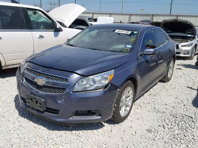 1G11D5SR7DF253832 - 2013 CHEVROLET MALIBU 1LT BLUE photo 2