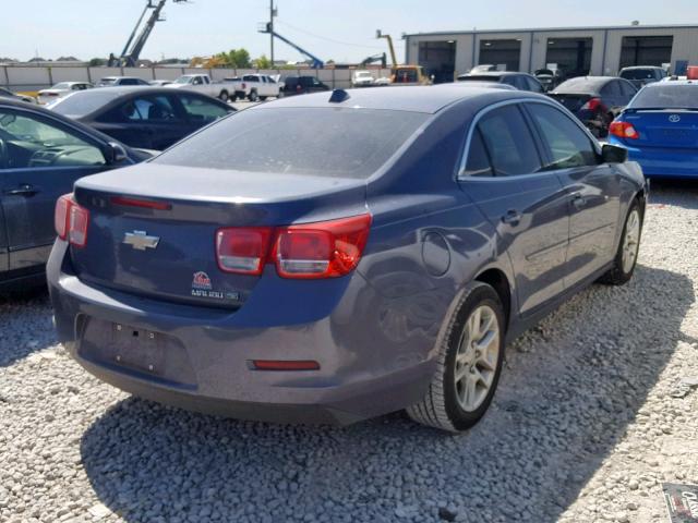 1G11D5SR7DF253832 - 2013 CHEVROLET MALIBU 1LT BLUE photo 4