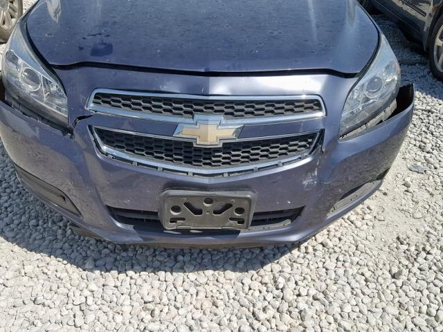 1G11D5SR7DF253832 - 2013 CHEVROLET MALIBU 1LT BLUE photo 9