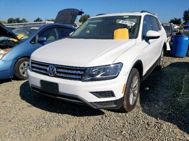 3VV2B7AX5KM105190 - 2019 VOLKSWAGEN TIGUAN SE WHITE photo 2