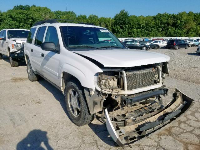 1GNES16S366162779 - 2006 CHEVROLET TRAILBLAZE WHITE photo 1