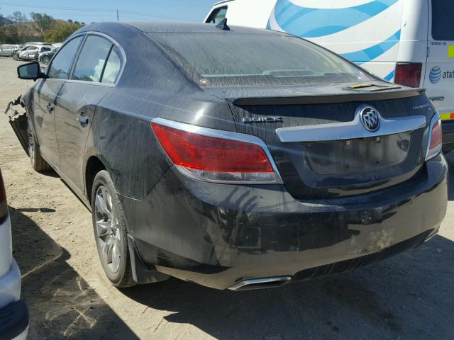 1G4GG5E36CF167647 - 2012 BUICK LACROSSE P BLACK photo 3