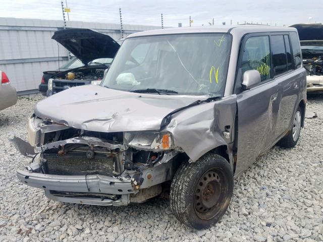 JTLKT324554020363 - 2005 TOYOTA SCION XB 灰色 照片 2