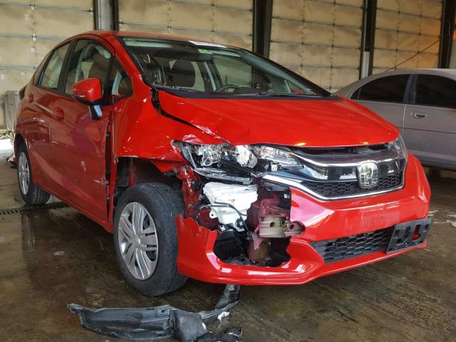 3HGGK5H58JM724427 - 2018 HONDA FIT LX RED photo 1