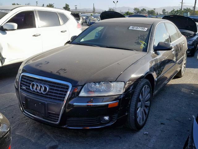 WAUMV44E57N015927 - 2007 AUDI A8 L QUATT BLACK photo 2