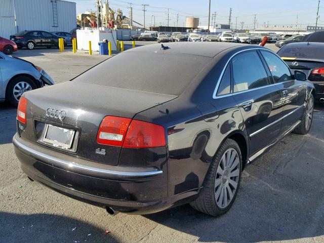 WAUMV44E57N015927 - 2007 AUDI A8 L QUATT BLACK photo 4