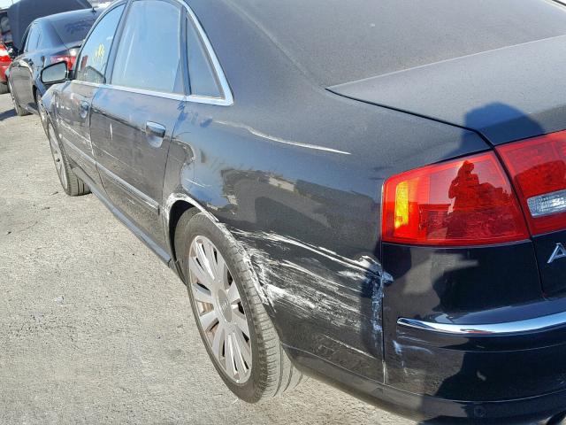 WAUMV44E57N015927 - 2007 AUDI A8 L QUATT BLACK photo 9