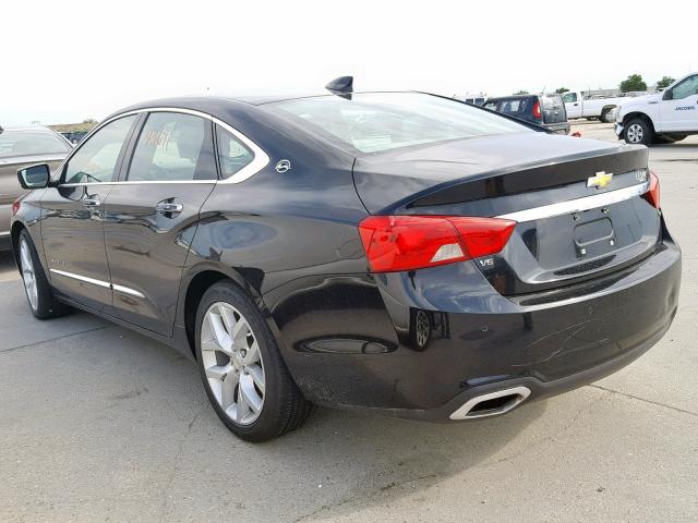 2G1165S38F9222588 - 2015 CHEVROLET IMPALA LTZ BLACK photo 3