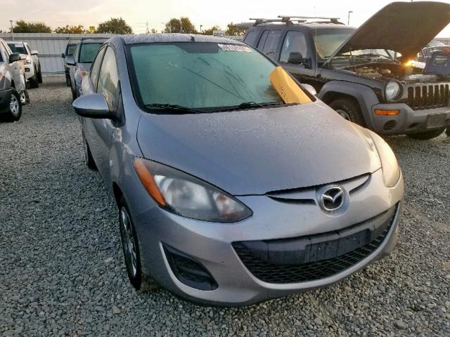 JM1DE1KY0E0178381 - 2014 MAZDA MAZDA2 SPO GRAY photo 1